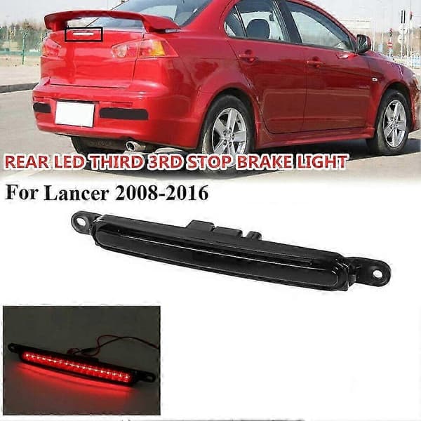 LED 3. Bremslys Bagagerumsmontering Til Mitsubishi Lancer Sedan EVO X 2008-2016