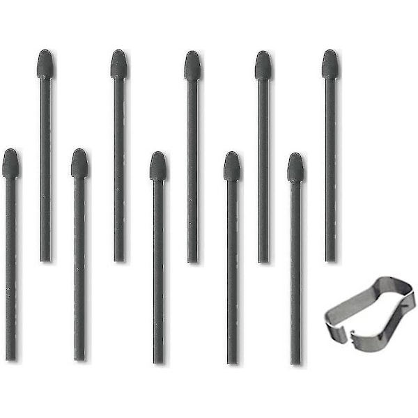 10 kpl kynän kärkiä/kärkiä Boox Pen2 Pro-, Tab X-, Max Lumi2-, Note Air2-, Note Air2 Plus-, Nova Air C -kynään (10 kpl kärkiä/musta)
