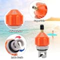 2-pack SUP Pump Adapter Universal Uppblåsbar Båt SUP Pump Konverterare Luftventil Adapter Pumphuvudkontakt