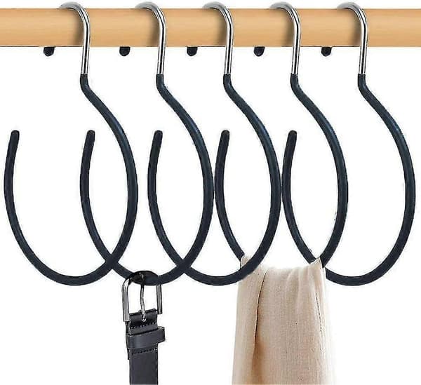 Kleskrok Multifunksjonell Garderobe Oppbevaringsstativ 5 stk