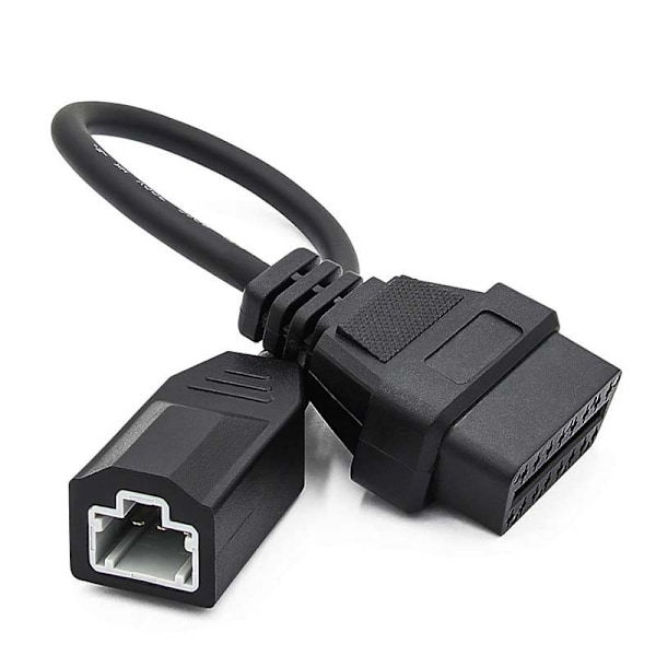 Honda 3-polig OBD2 16-polig ledningskabel för Honda 3-polig diagnostisk adapterkabel
