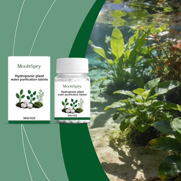 Hydroponiset kasvien vedenpuhdistustabletit (30g)