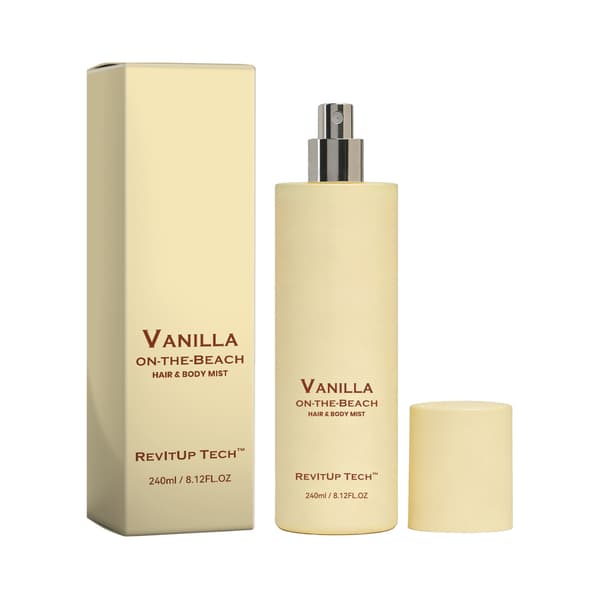 Vanilla On-The-Beach Hår- og Kroppståke, 240ml - Varm, Langvarig Duft