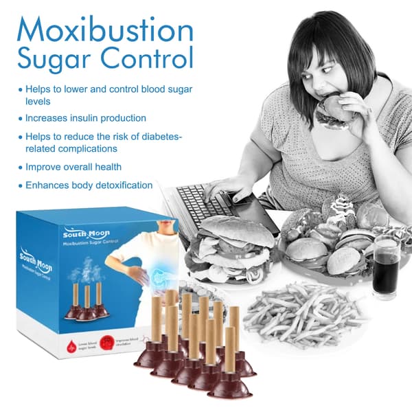 Moxibustion Sugar Control Sticks, Traditionellt Blodsockersupport
