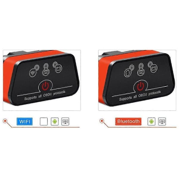 Vgate ICar2 OBD2 Bluetooth Automotive Diagnostic Tool ELM327 V2.2 til iOS/Android OBD 2