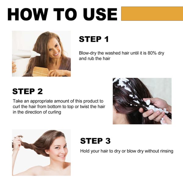 Fugtgivende Elastin Creme til Krøllet Hår, Naturlig Styling og Pleje til Krøllet Hår