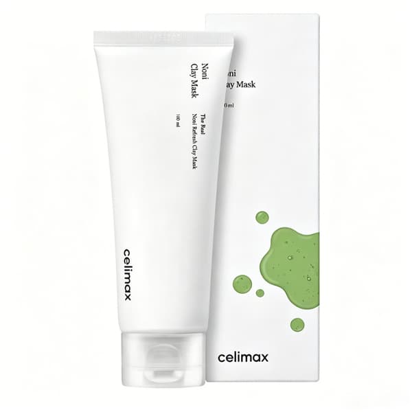 Mild eksfolierende leirmaske, mild dyprengjørende ansiktsmaske