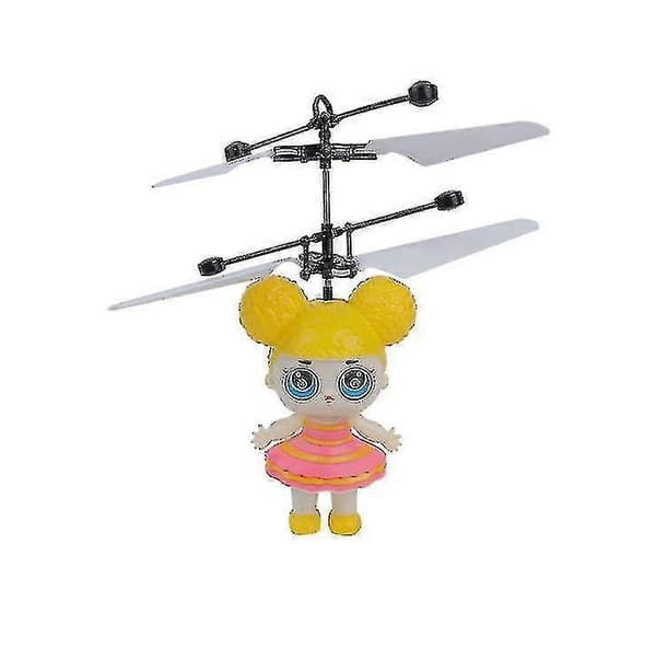 Legetøj Induktionsflyvende Helikopter Hastighedsdrone Legetøj Blå Cod Kk5555 Doraemon