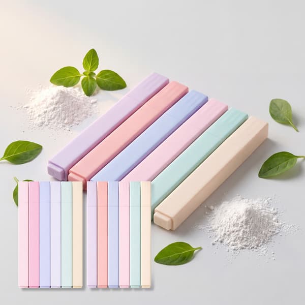 Pastellöverstrykningspennor (12-pack)
