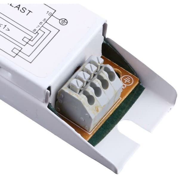 T8 elektronisk forkobling 2x36W – Spænding 220-240V – Længde 21cm – Bredde 3cm – Stille og stroboskopfri drift