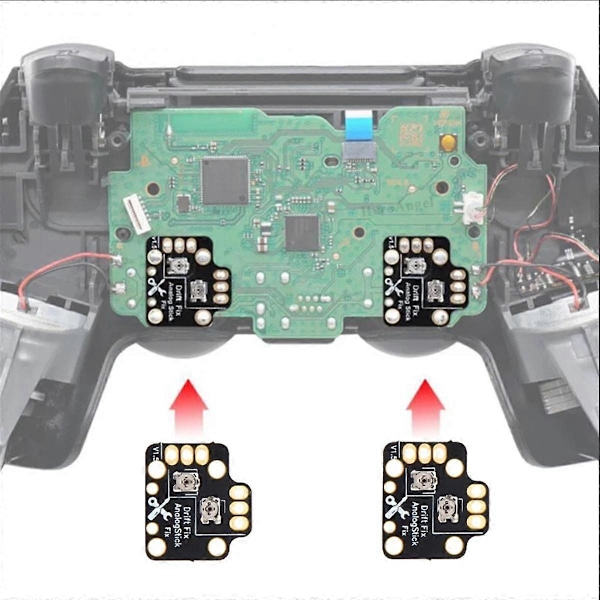 Gamepad Joystick Drift Reparationskort Kontroller Analog Tumspak Drift Fix Mod för One//S