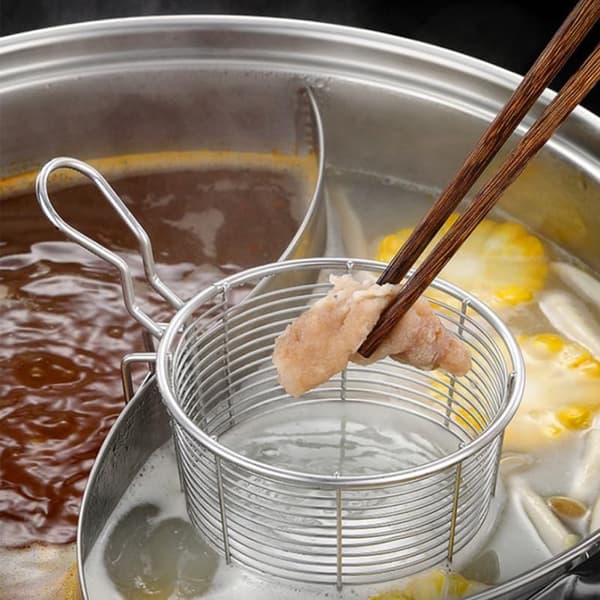 Hot Pot -siivilä, keittiötarvike, nuudelisiivilä kahvalla, keittiösiivilä