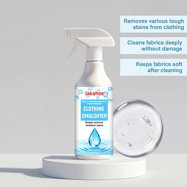 Klesemulgator Flekkfjerner Spray, 300ml - Dyprenser Gjenstridige Flekker
