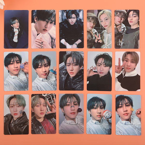 Stray Kids - GIANT Japansk special Fang Chan Zhang Bin HAN kort i samme stil