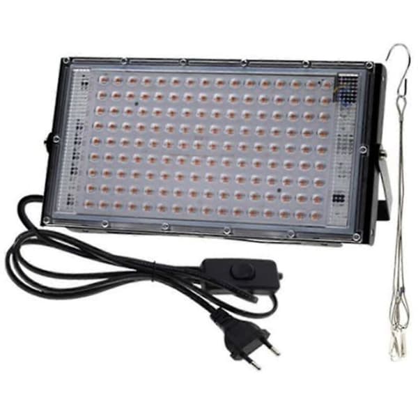 200W Fuld Spektrum LED Grolys til Planter, Plantesundhedslampe, Drivhusplantebelysning