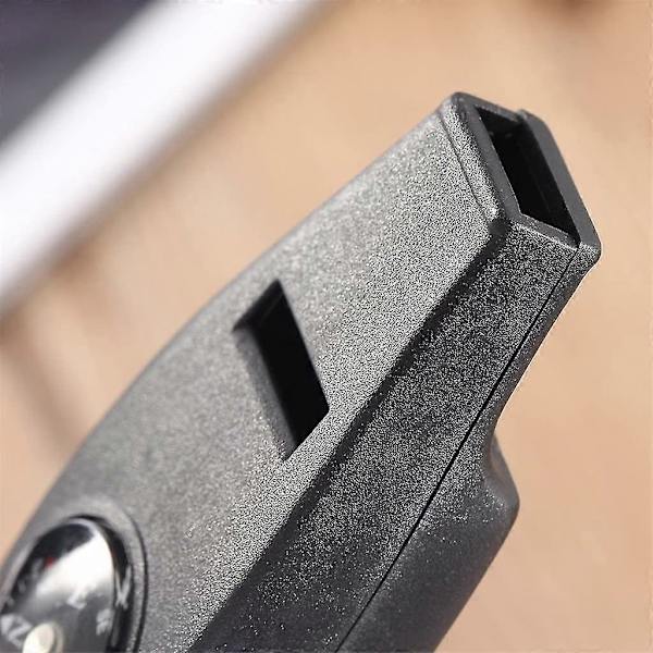 Multifunktionel Fløjte Kompas Termometer Forstørrelsesglas Nøglering Nød Survival Kit Udendørs Rejse Camping Vandreture