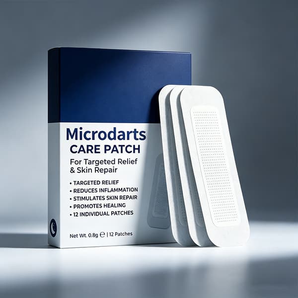 Microdarts Plejende Plastre, Målrettet Lindring & Hudreparation, 12 Stk.
