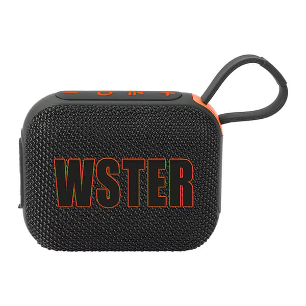 Kannettava vedenpitävä Bluetooth-kaiutin, kompakti langaton ulkokaiutin koukulla