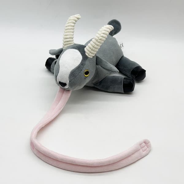 Goat Simulator Plyschdocka Spelkaraktär Fylld Getleksak Mjuk Samlarplyschfigur för Spelfans Present