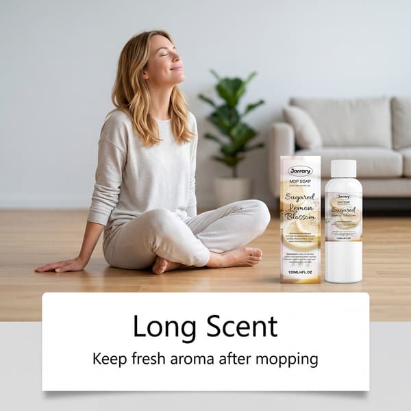 Sukret Citronblomst Gulvsæbe, 120 ml koncentreret gulvrens