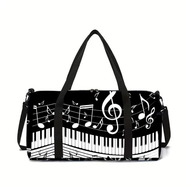 Färgglad Game Controller-tryckt Duffelväska, Stor Kapacitet Sport Resväska med Axelrem