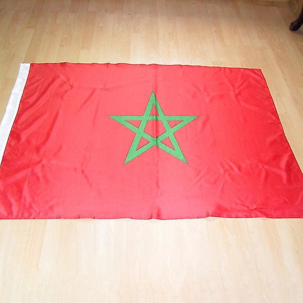 Marokon lippulippu - 90 x 150 cm - Marokon kodin sisustus