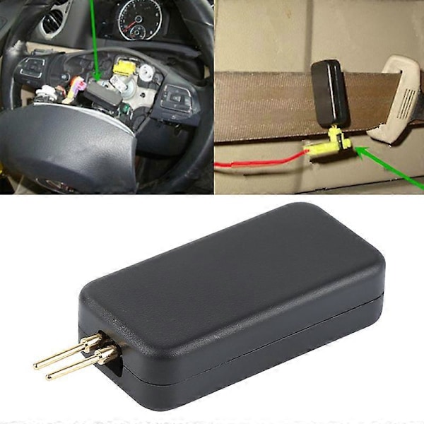 2st Universal Bil SRS Airbag Simulator Felkoder Diagnostikverktyg Auto Simulator Emulator Resistor Bilsäkerhetstillbehör