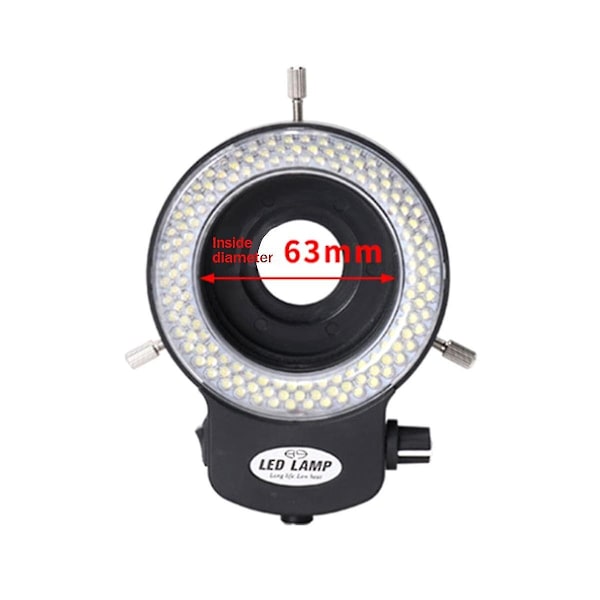 Mikroskoopin valosormus - säädettävä 144 lampun LED-teollinen mikroskoopin valosormus - XinHan