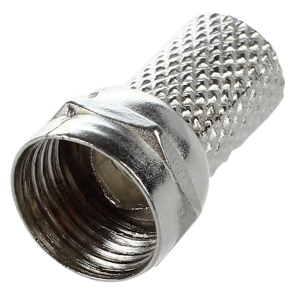 15 st Rg6 Typ F Vridna Koaxial RF-kontakter