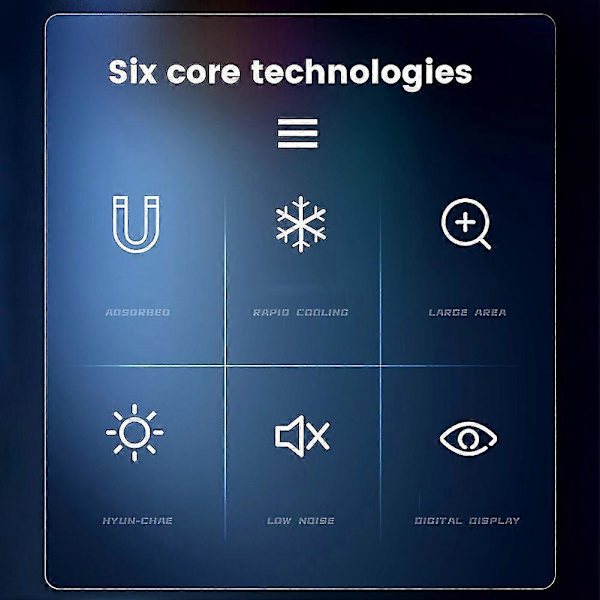 X42 Tablet-jäähdytin Tablet-jäähdytin RGB-värillinen valaistus 10 cm Magneettinen puolijohdejäähdytin Jäähdytys