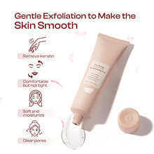 Rensende eksfolierende gel, ansigtseksfolierende rens, hudrensende scrub til daglig ansigtspleje 2pcs