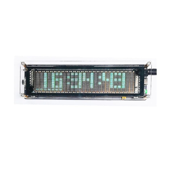 Vfd2515 Music Spectrum Clock Display Röstkontrollnivåindikator Rhythm Analyzer Vu Meter USB Typ
