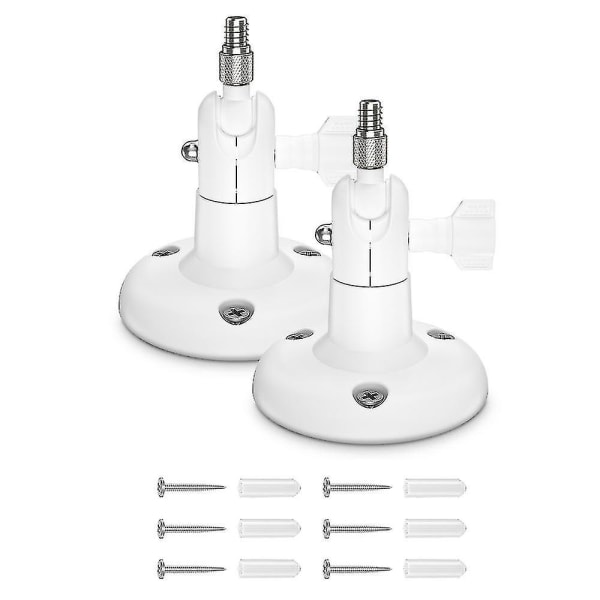 3-pack justerbart väggfäste för Arlo Hd/arlo Pro/arlo Pro2/arlo Go/arlo Ultra/wyze Cam Pan Hemkamera monteringsfäste Utomhus inomhus för hemsäkerhet