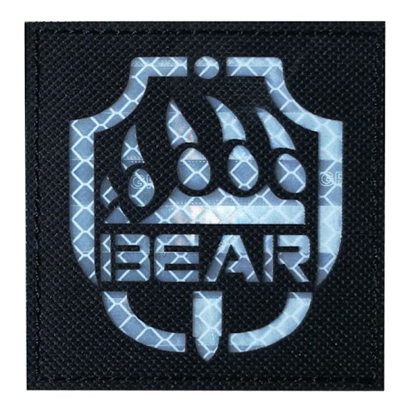 Reflekterende IR-stoff Escape from Tarkov USEC BEAR Engelsk armbind Nattidentifikasjonsmerke Morale Borrelås