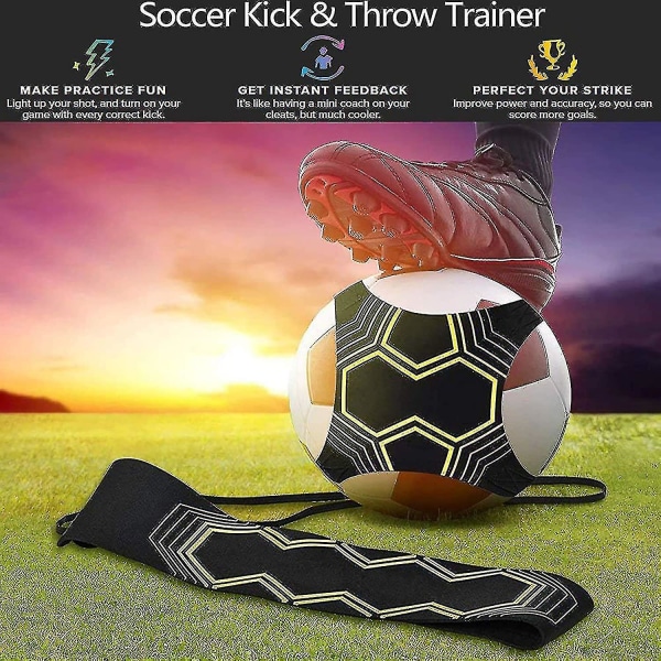 Fotballtreningshjelp for barn og voksne, fotball strikk strikk trening, for fotballgave