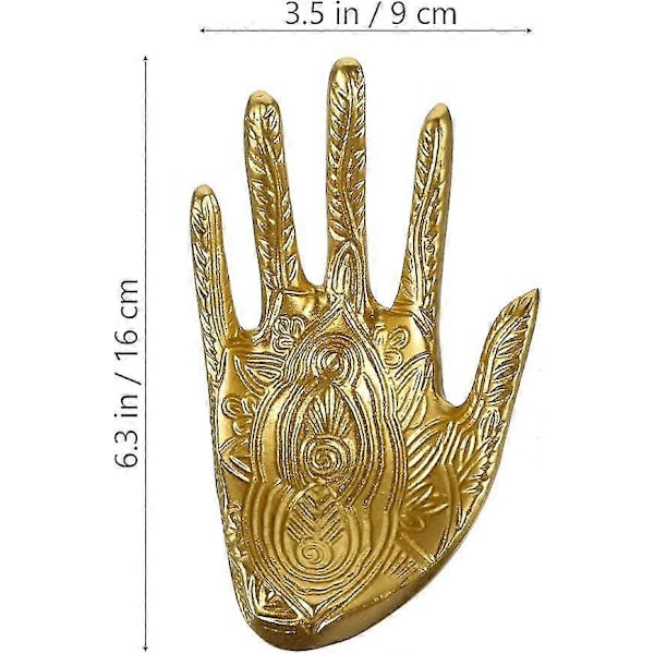 Mannequin Hand Smyckesställ Resin Hand Ring Display Stativ Armbands Armbandsorganisatör Dekorativ Bordsskulptur För Armband Halsband Ring - DD