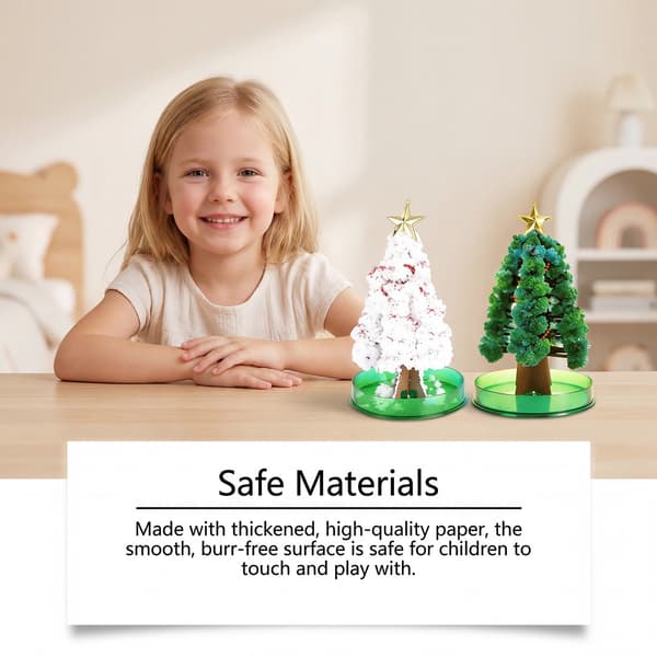 DIY Magiskt Växande Julgran-kit (Grön)