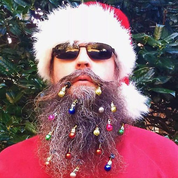 12 Led Beard -jouluvaloa