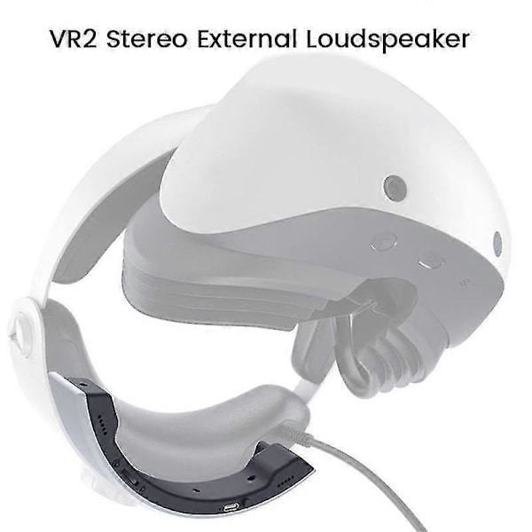 Ekstern Minispeaker for PS VR2 VR2 Tilbehør HD Surroundlyd Bærbar Utgang Høyere Høytaler for PSVR2