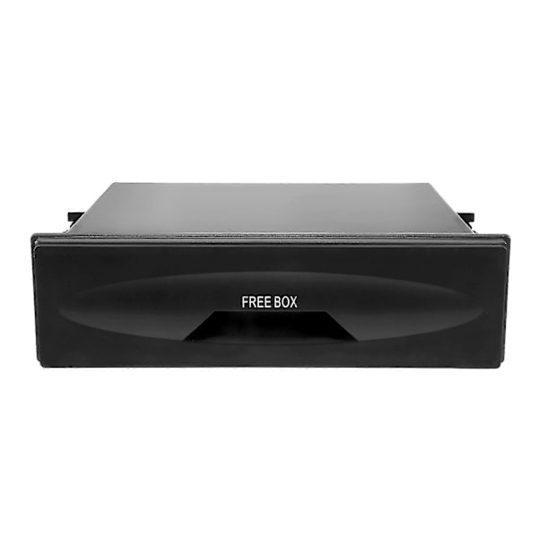 Universal Bilförvaringslåda -38 Enkelt lager Auto Enkelt Din Dash Radio Installationsficka-kit 177x5