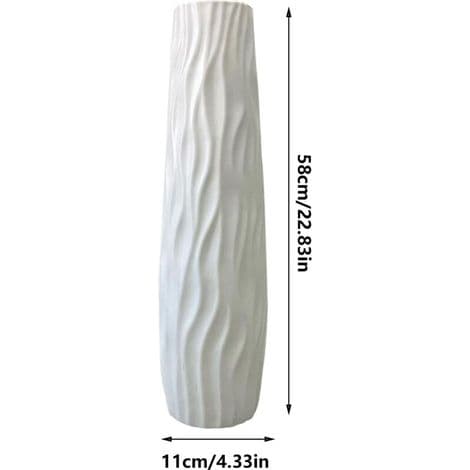 Stor dekorativ gulvvase, 58 cm - Stor dekorasjon