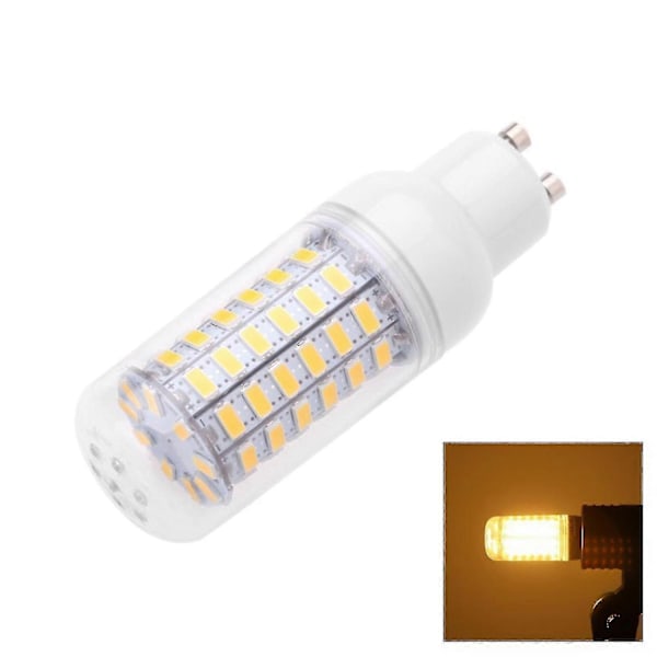 GU10 10W 5730 SMD 69 LED Mais Lys 360 Grader 200-240V Varmt Hvit