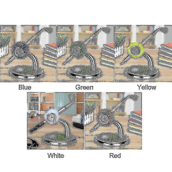 Pöytätietokoneen minigolf-kynäteline kellosimulaatiolla Golf-asemapaperipöydän koriste Golf
