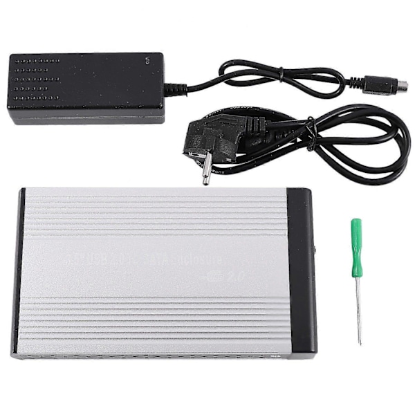 EU Plugg 3.5 Tommers USB2.0 Eksternt Harddisk Kabinett For 3.5 Tommers SATA Harddisk EU Plugg.