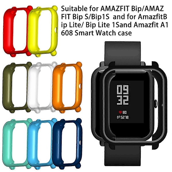 TUP-kotelo Älykellolle Suojaava Kotelo Yhteensopiva Amazfit Bip Amazfit Bip S Bip 1S Amazfit Bip Lite bip Lite 1s Amazfit A1608