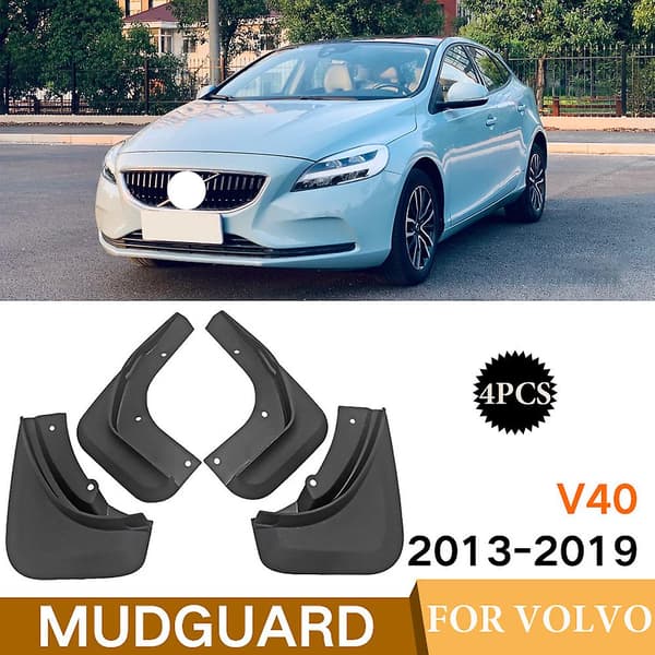 Ny-styling  Mudguar For Volvo V40 Hatchback 2013-2019 2014 2015 Bil Mud Flap Mudflaps Splash Guards Front Rear Mudguards Fender