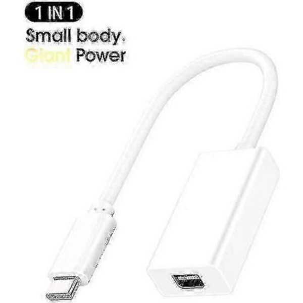 Thunderbolt 2 -muunnoskaapeli Apple USB-C -laitteille