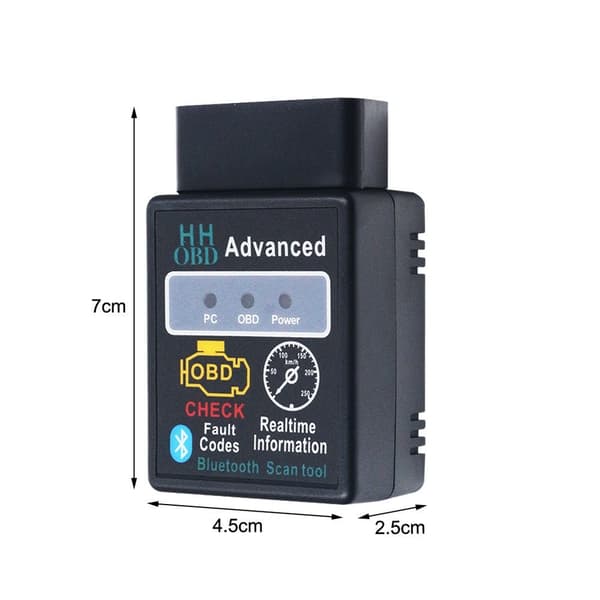 OBD2 Bilfejl-diagnosescanner V2.1, Auto Motorfejlkodelæser Køretøjsdetekteringsværktøj B