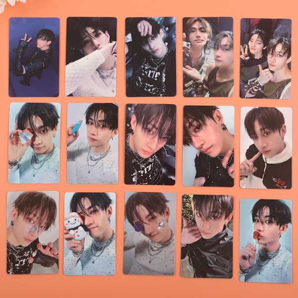 Stray Kids - GIANT Japansk special Fang Chan Zhang Bin HAN kort i samme stil