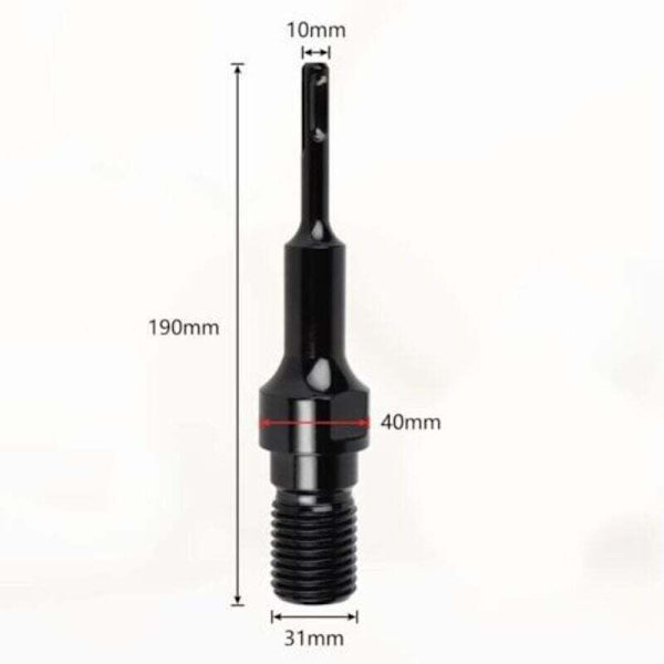 SDS Plus-adapter til 1 1/4\" UNC diamantkerneborebit, adapter til kernebor 1934CM
